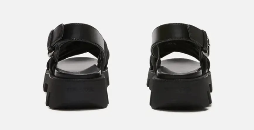 Dép Prada Scratch_Used Logo 'Black' 1X265M-LSV-F0002 — ảnh 5