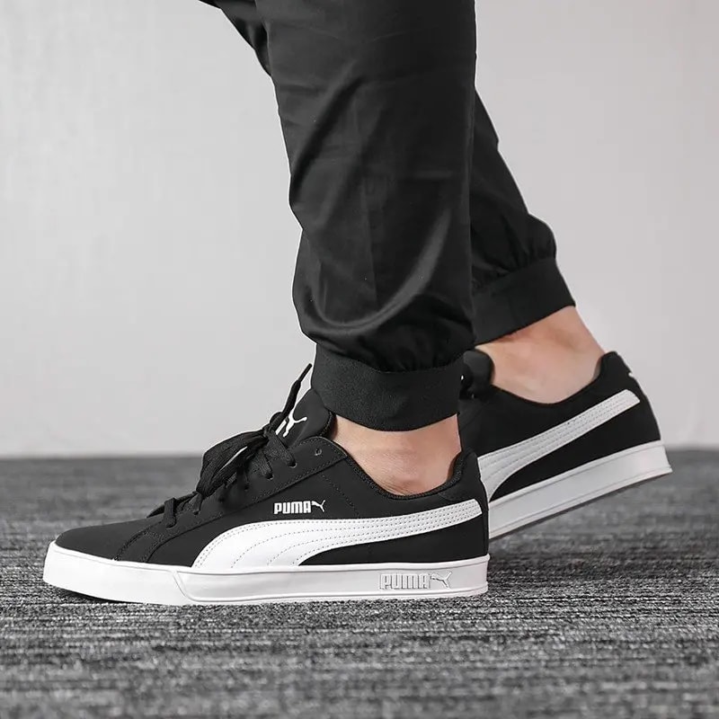 Giày Puma Smash Vulc Leather Trainers 359622-09 — ảnh 2