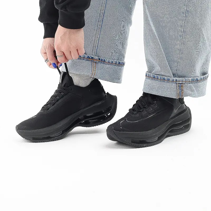 Giày Nike ZOOM DOUBLE STACKED Black Smoke Grey CV8474-002 — ảnh 4