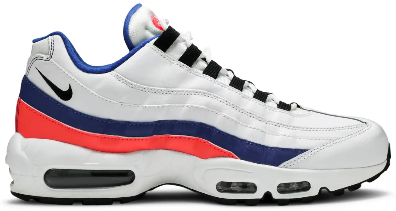 Giày Nike Air Max 95 Essential 'White Solar Red' 749766-106 — kich-thuoc: 40