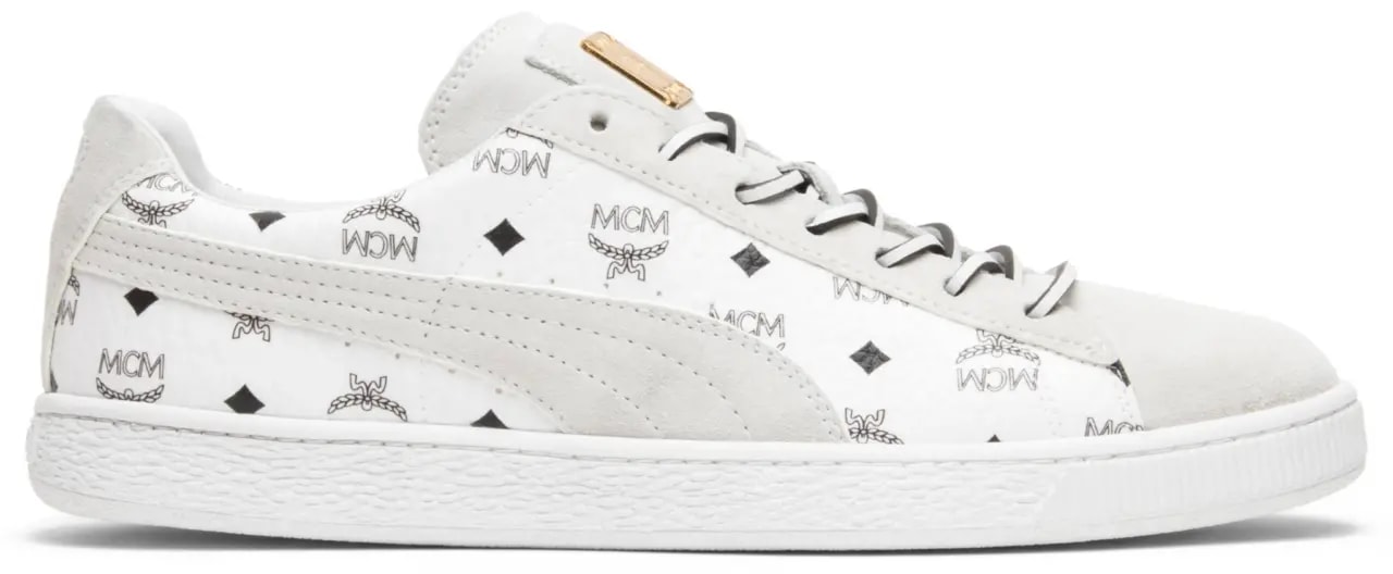 Giày Puma MCM x Suede 'Whisper White' 366299-02 — kich-thuoc: 40