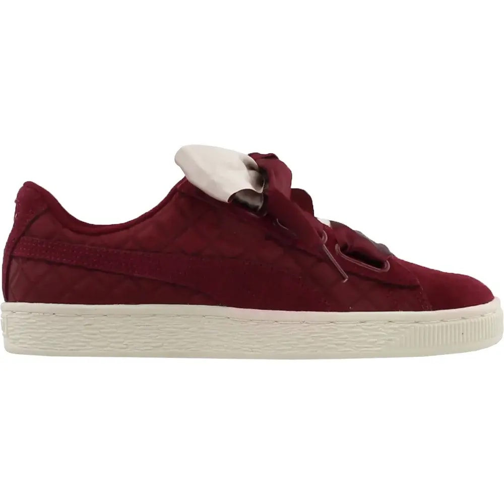 Giày Puma Wmns Suede Heart Quilt 'Cordovan' 365462-01 — ảnh 2