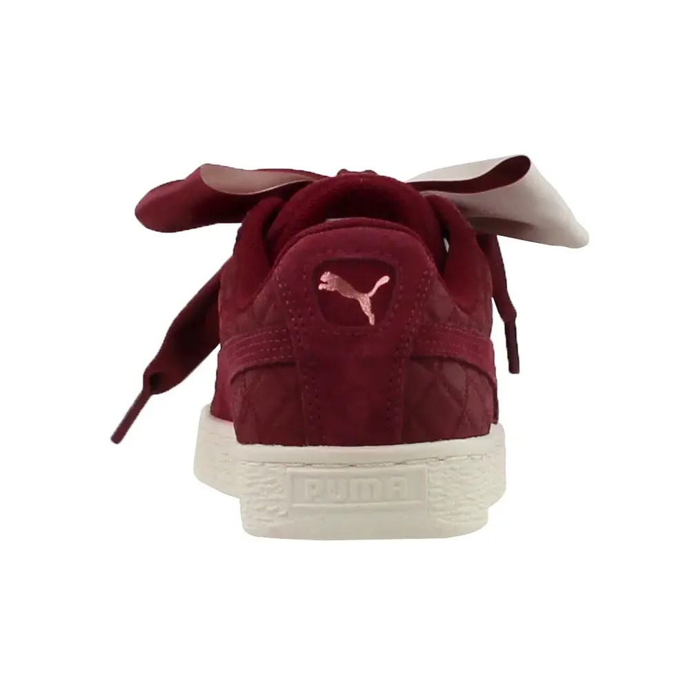 Giày Puma Wmns Suede Heart Quilt 'Cordovan' 365462-01 — ảnh 5
