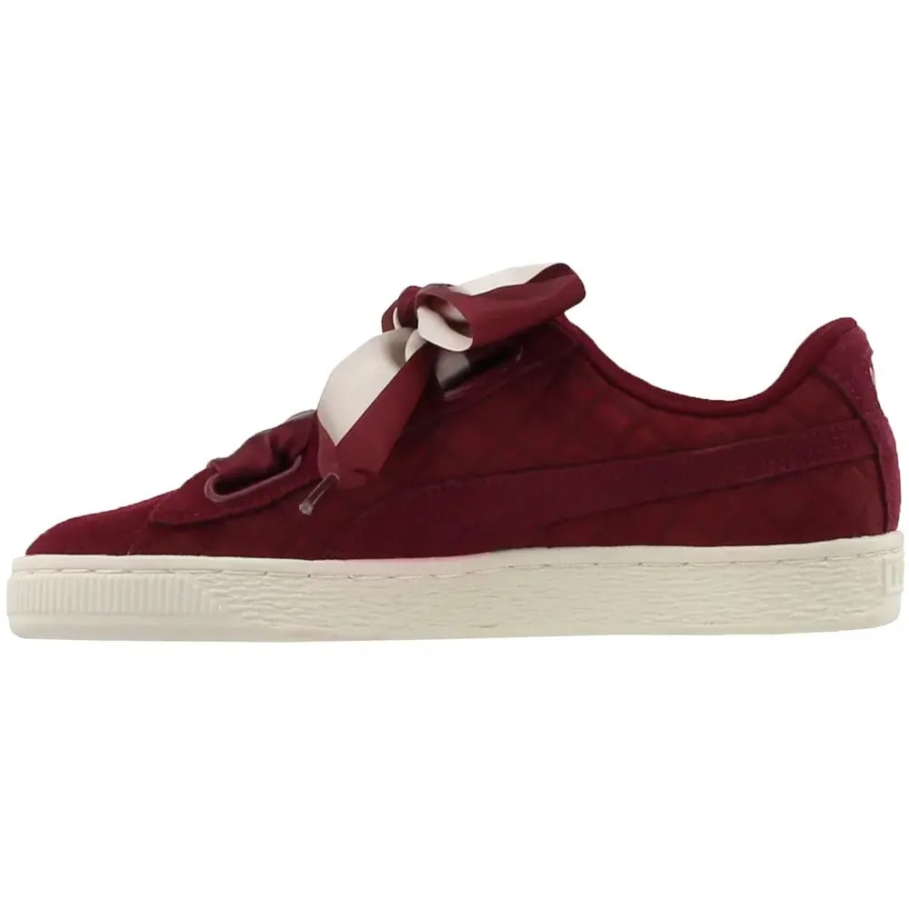 Giày Puma Wmns Suede Heart Quilt 'Cordovan' 365462-01 — ảnh 3