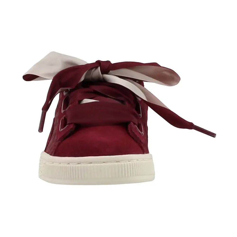 Giày Puma Wmns Suede Heart Quilt 'Cordovan' 365462-01 — ảnh 4