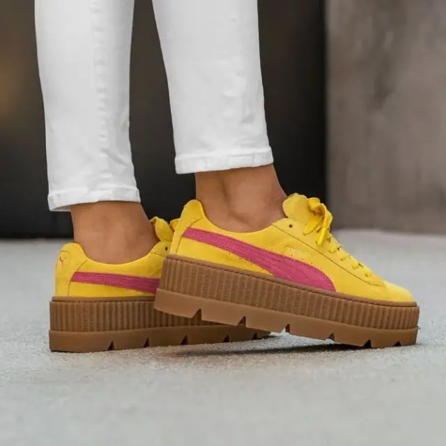 Giày Puma Fenty x Wmns Cleated Creeper 'Lemon' 366268-03 — ảnh 3