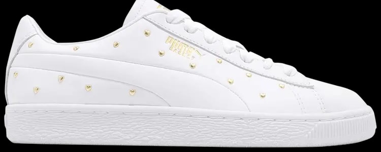 Giày Puma Basket Studs 'White' 369298-01 — kich-thuoc: 37