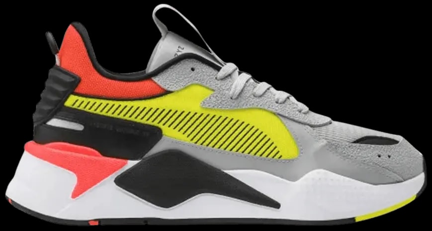 Giày Puma RS-X Hard drive Grey 'Yellow Red' 369818-01 — kich-thuoc: 41
