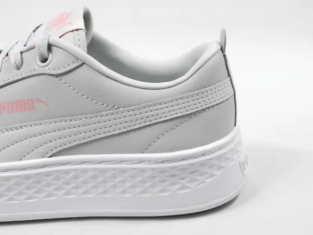 Giày Puma Wmns Smash Platform Q4 Polka 'Grey' 369833-02 — ảnh 4