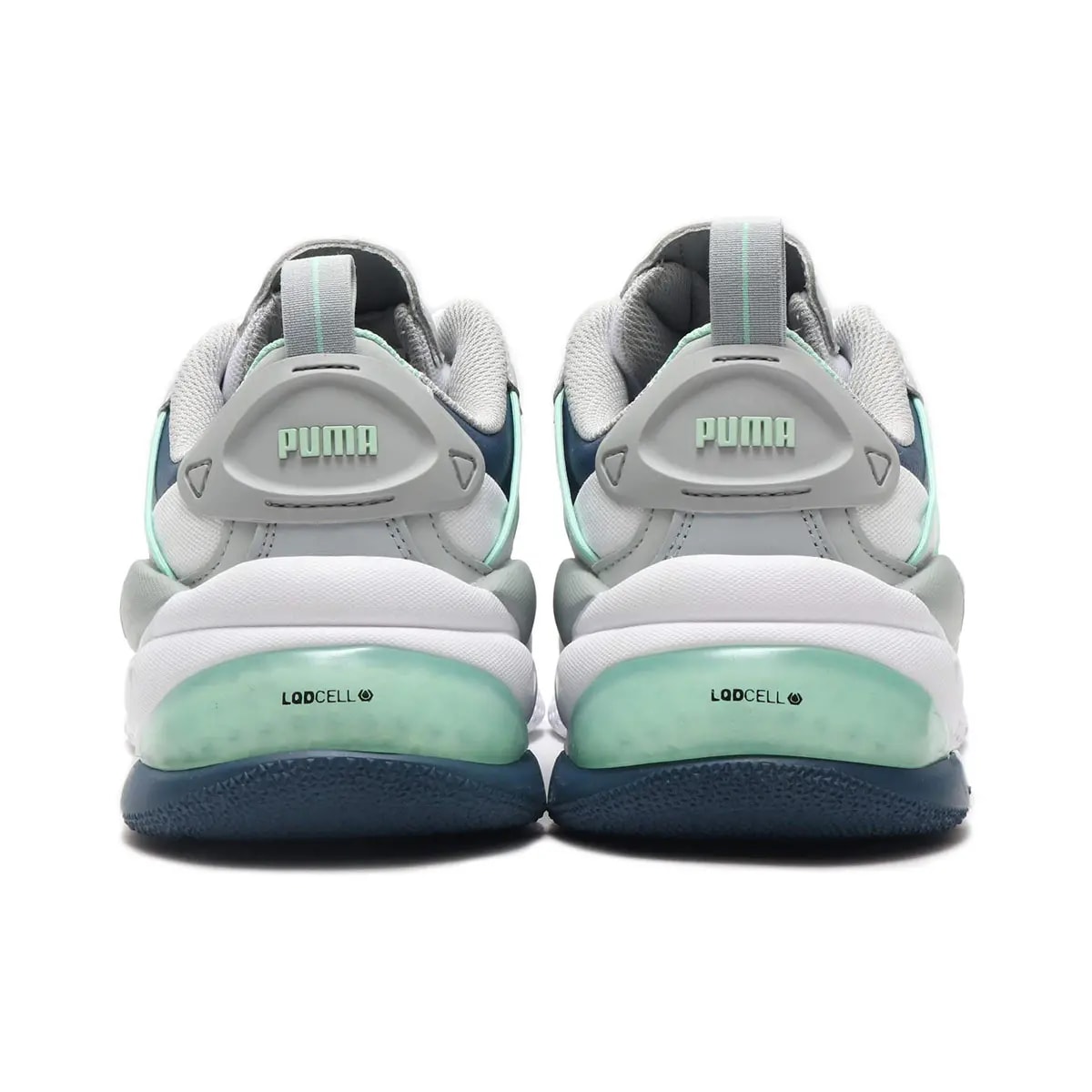 Giày Puma Lqdcell Omega Striped Kit Grey Green 371476-02 — ảnh 4
