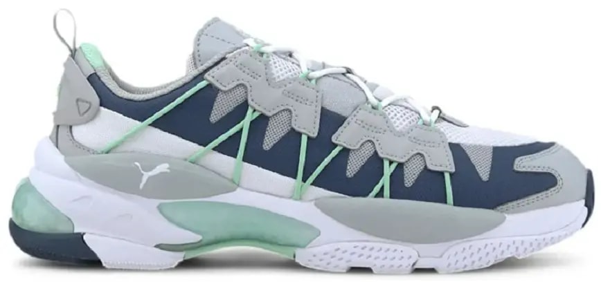 Giày Puma Lqdcell Omega Striped Kit Grey Green 371476-02 — kich-thuoc: 40.5