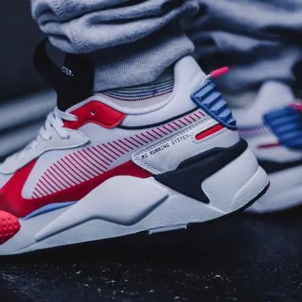 Giày Puma RS-X Lights White Red 371781-01 — ảnh 4