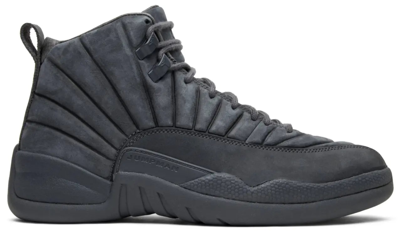 Giày Nike PSNY x Air Jordan 12 Retro 'Dark Grey' 130690-003 — kich-thuoc: 42