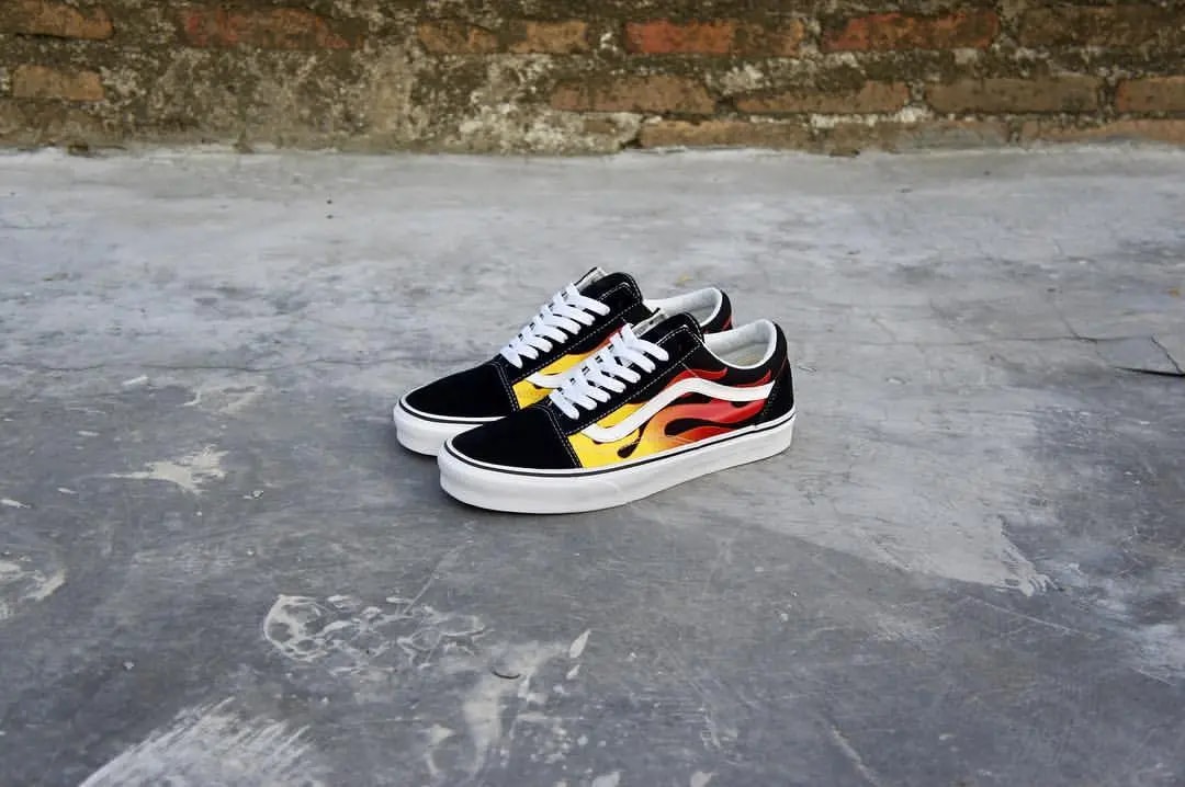 Giày Vans Old Skool flame VN0A38G1PHN1 — ảnh 5