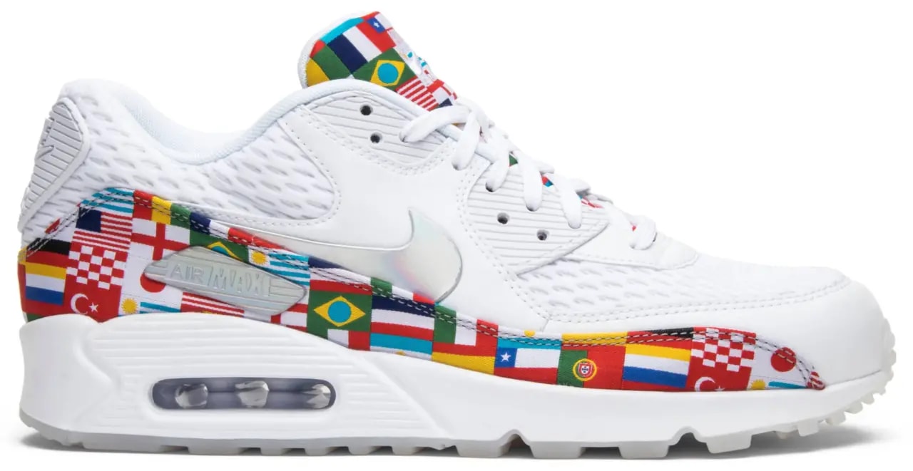 Giày Nike Air Max 90 NIC 'One World' AO5119-100 — kich-thuoc: 38.5