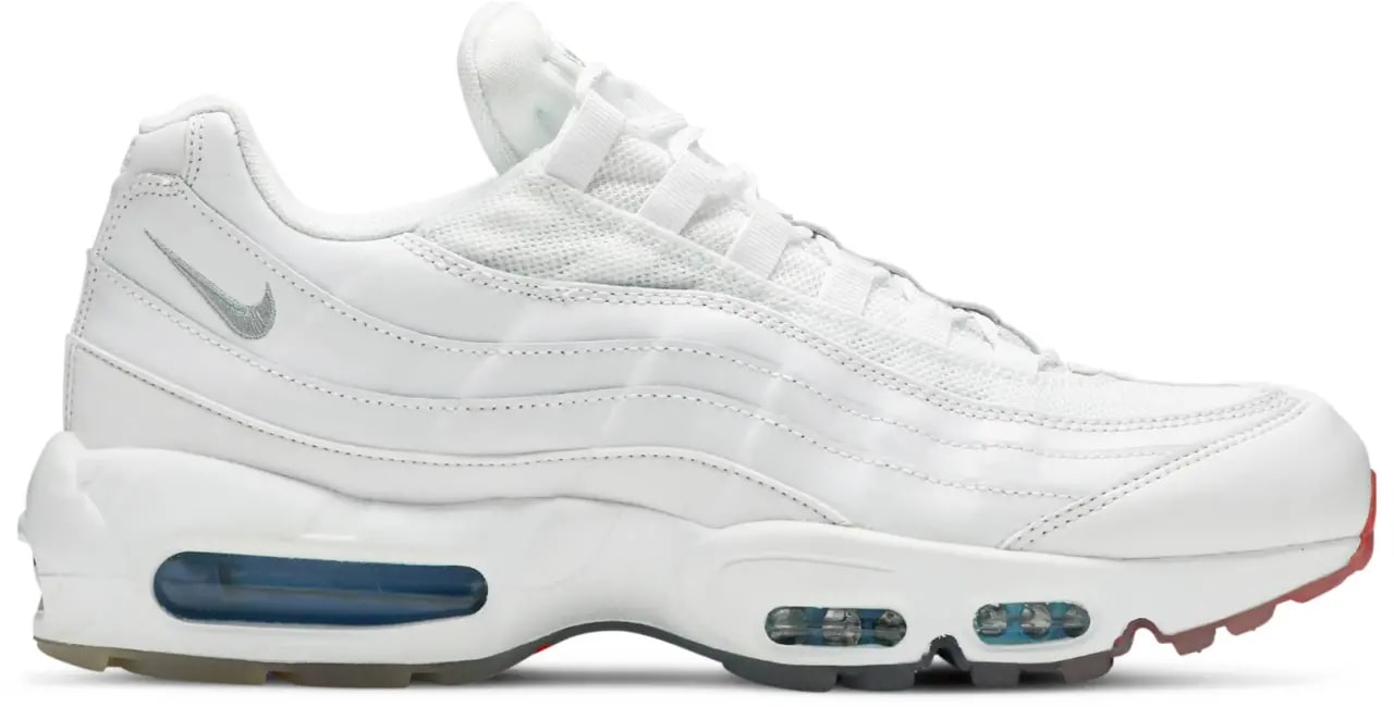 Giày Nike Air Max 95 'White Photo Blue Glacier' USA PACK AQ7981-100 — kich-thuoc: 44