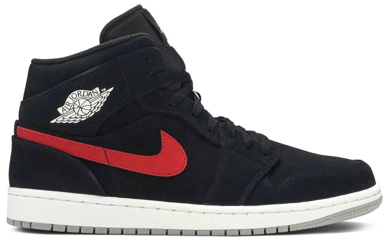 Giày Nike Air Jordan 1 Mid 'Multicolor Swoosh Black' 554724-065 — kich-thuoc: 42.5