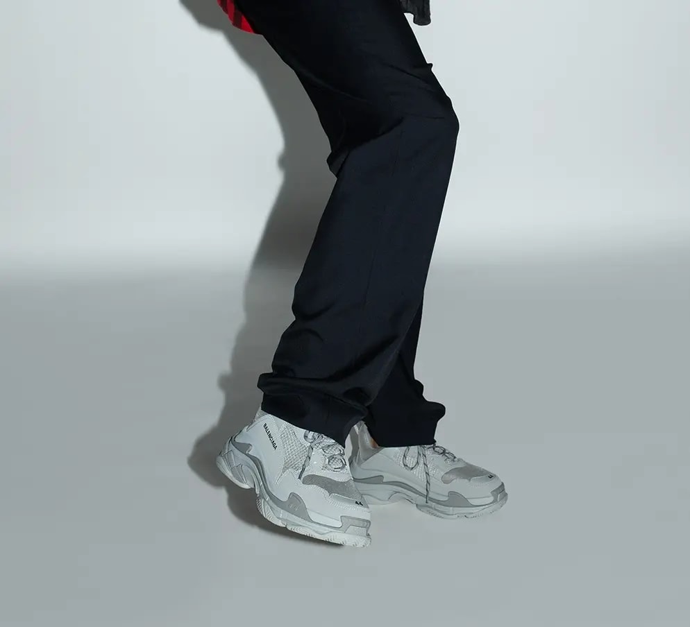 Giày Balenciaga Triple S Sneaker 'Grey' 536737-W2FW1-1203 — ảnh 4