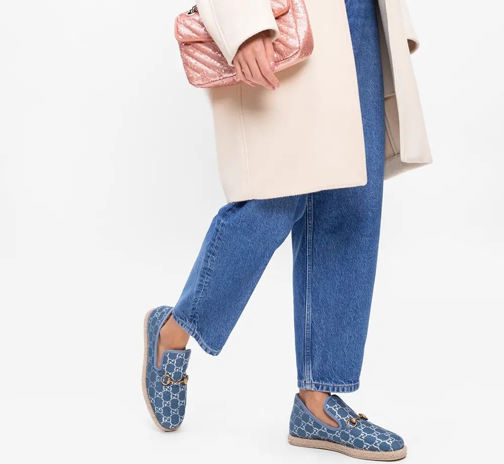 Giày Gucci Horsebit 'Blue' 575850-2C840-4693 — ảnh 3