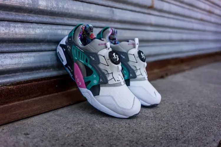 Giày Puma Graphers Rock x Disc Blaze 'White' 361378-01 — ảnh 4