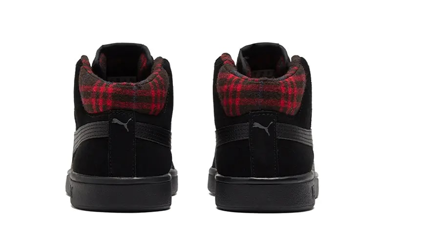 Giày Puma Smash V2 Black 385174-01 — ảnh 4