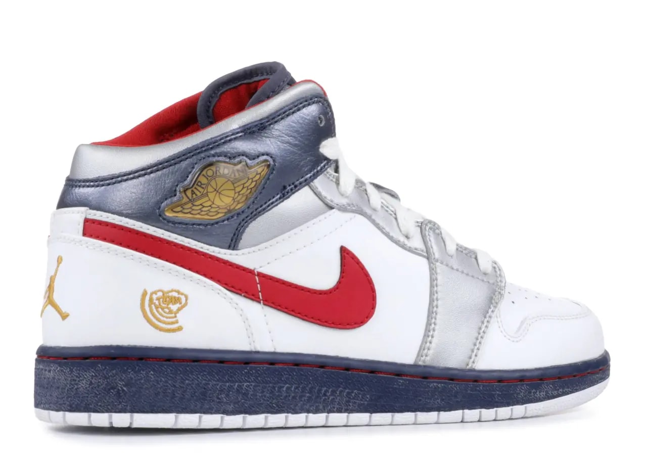 Giày Nike Air Jordan 1 GS 'Olympic' 327048-161 — ảnh 4