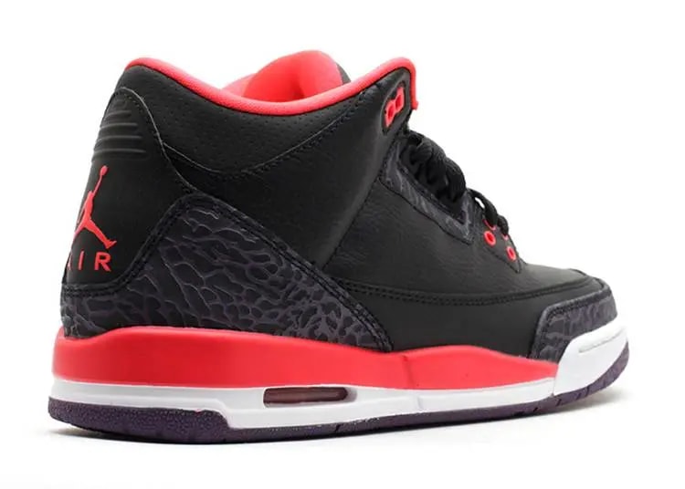 Giày Nike Air Jordan 3 Retro 'Crimson' 398614-005 — ảnh 5