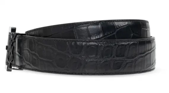 Thắt lưng Saint Laurent Leather Belt 634440-DZE0U-1000 — ảnh 2