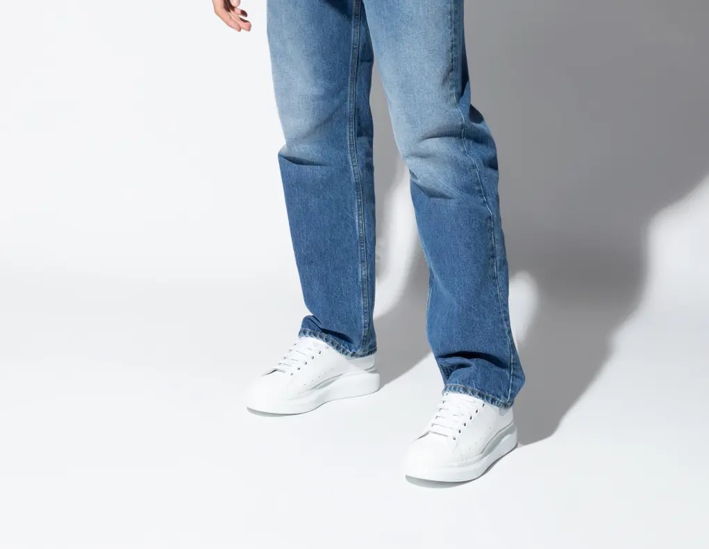 Giày Alexander McQueen Blue Oversized 'White Ice Berg' 553680-WHGP7-9428 — ảnh 3