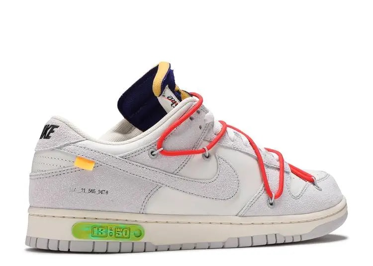Giày Nike Off-White x Dunk Low 'Lot 13 Of 50' DJ0950-110 — ảnh 3