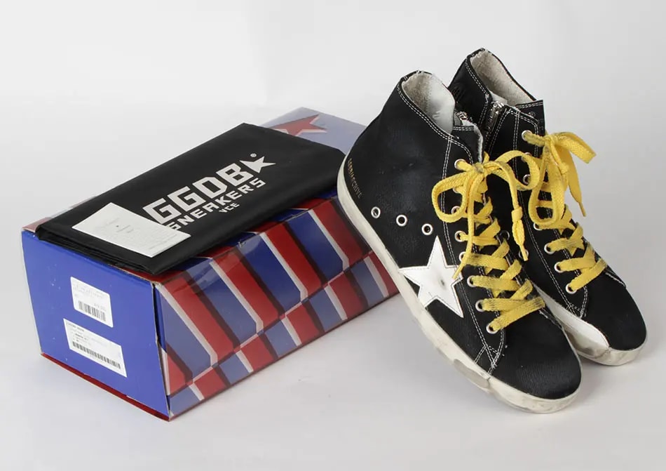 Giày Golden Goose Francy Black GARMS591-B13 — ảnh 5