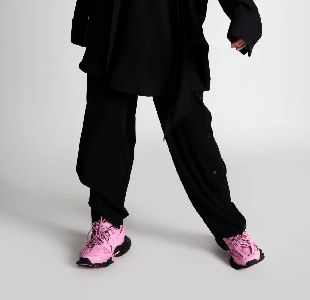 Giày Balenciaga Wmns Track Sneaker 'Pink Black' 542436-W3AC1-5010 — ảnh 4