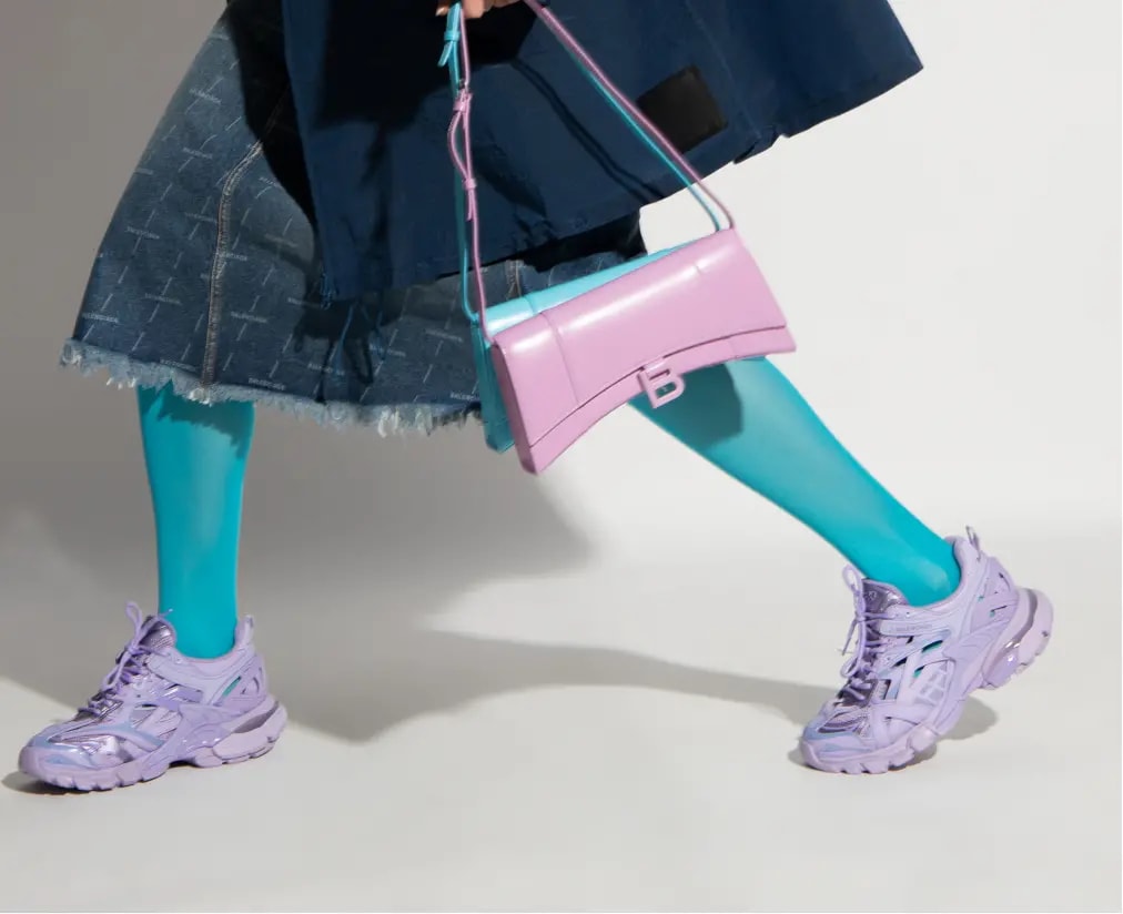 Giày Balenciaga Track 2.0 Sneaker in LILAC 568615-W3AG1-5310 — ảnh 3