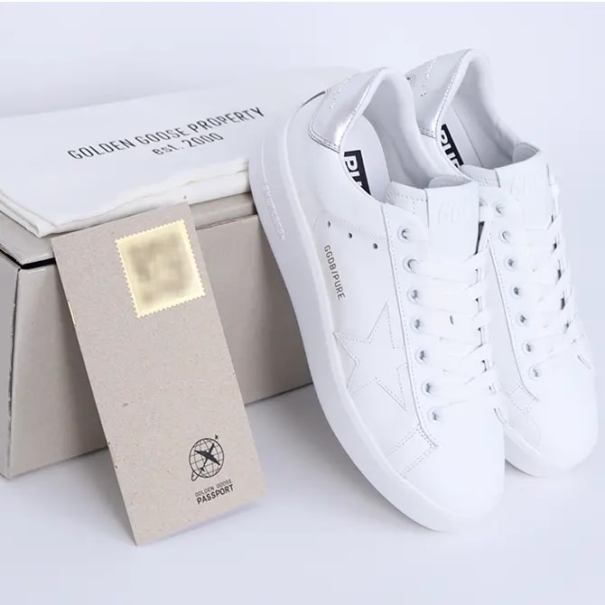 Giày Golden Goose Purestar 'White' GWF00197-F002152-80185 — ảnh 4