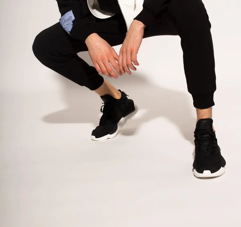 Giày Adidas Y-3 Kaiwa 'Black White' FZ4327 — ảnh 3