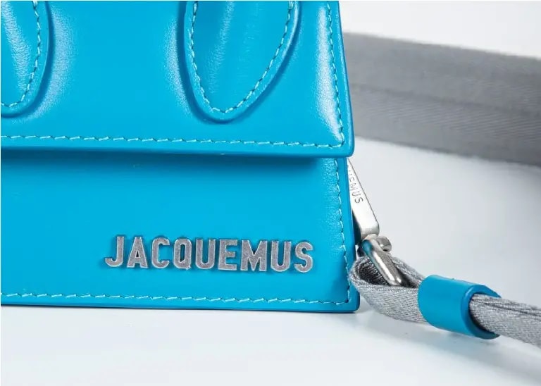 Túi Jacquemus Le Chiquito Homme Turquoise 'Blue' 216BA001-3000-340 — ảnh 3
