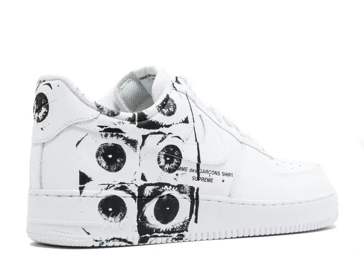 Giày Nike x Comme des Garcons x Supreme Air Force 1 923044-100 — ảnh 3