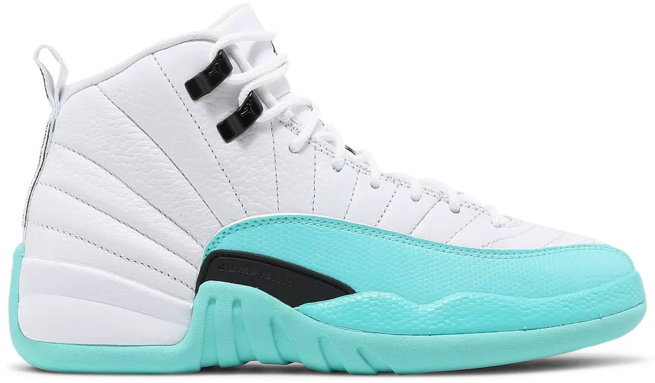 Giày Nike Air Jordan 12 GS 'Light Aqua' 510815-100 — kich-thuoc: 38