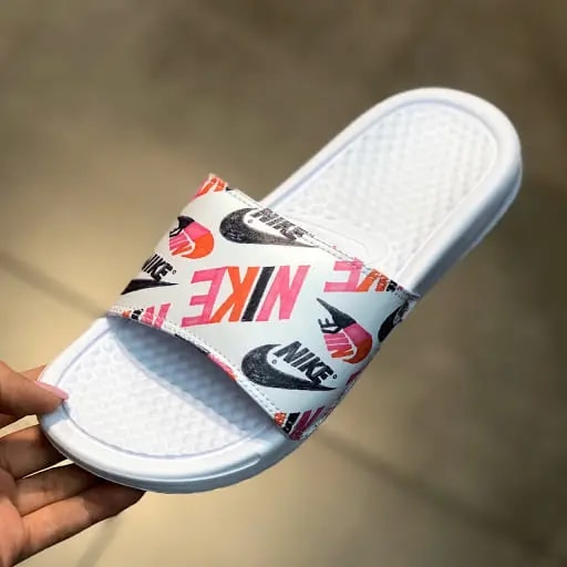 Dép Nike Wmns Benassi JDI Print 'Floral' 618919-119 — ảnh 4