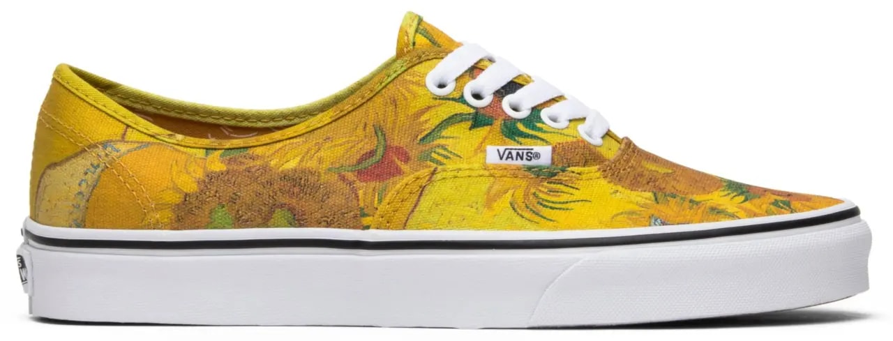 Giày Vans X Van Gogh Authentic Sunflowers VN0A38EMU3W — tieu-de: 42