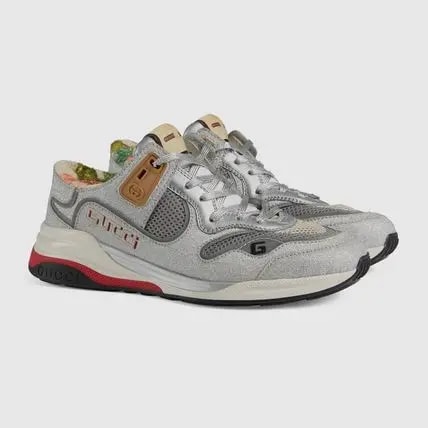 Giày Gucci Wmns Ultrapace 'Silver Red' 602228-HW910-8161 — ảnh 4