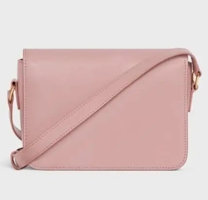 Túi Celine Teen Triomphe Bag In Shiny Calfskin 188423BF4.25VP — ảnh 4
