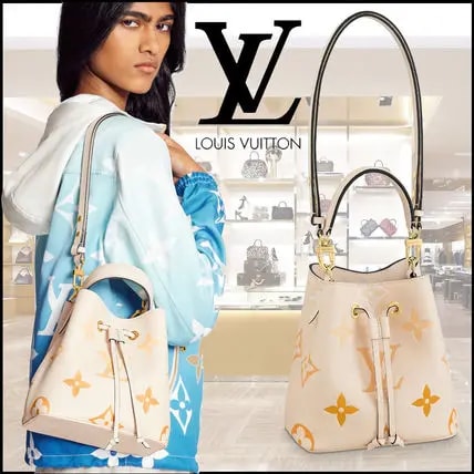 Túi Louis Vuitton NéoNoé BB Monogram Empreinte Handbags M45716 — ảnh 4