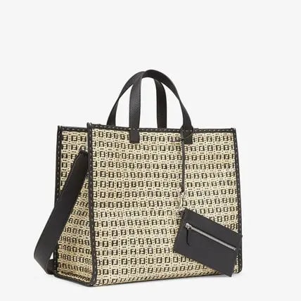 Túi Fendi Handbag In Natural Staw FF 7VA390AF2ZF013C — ảnh 2