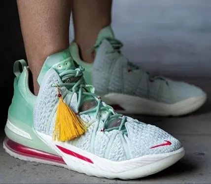 Giày Nike LeBron 18 EP 'Empire Jade' DB7644-002 — ảnh 3