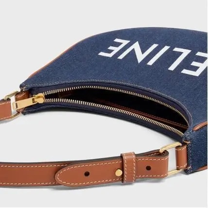 Túi Celine Ava Shoulder Bag Navy 193952DKA-07AT — ảnh 4