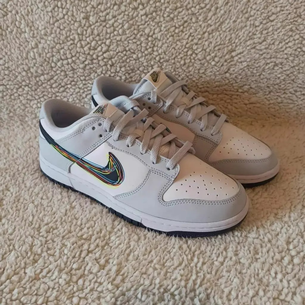 Giày Nike Dunk Low '3D Swoosh' DV6482-100 — ảnh 4