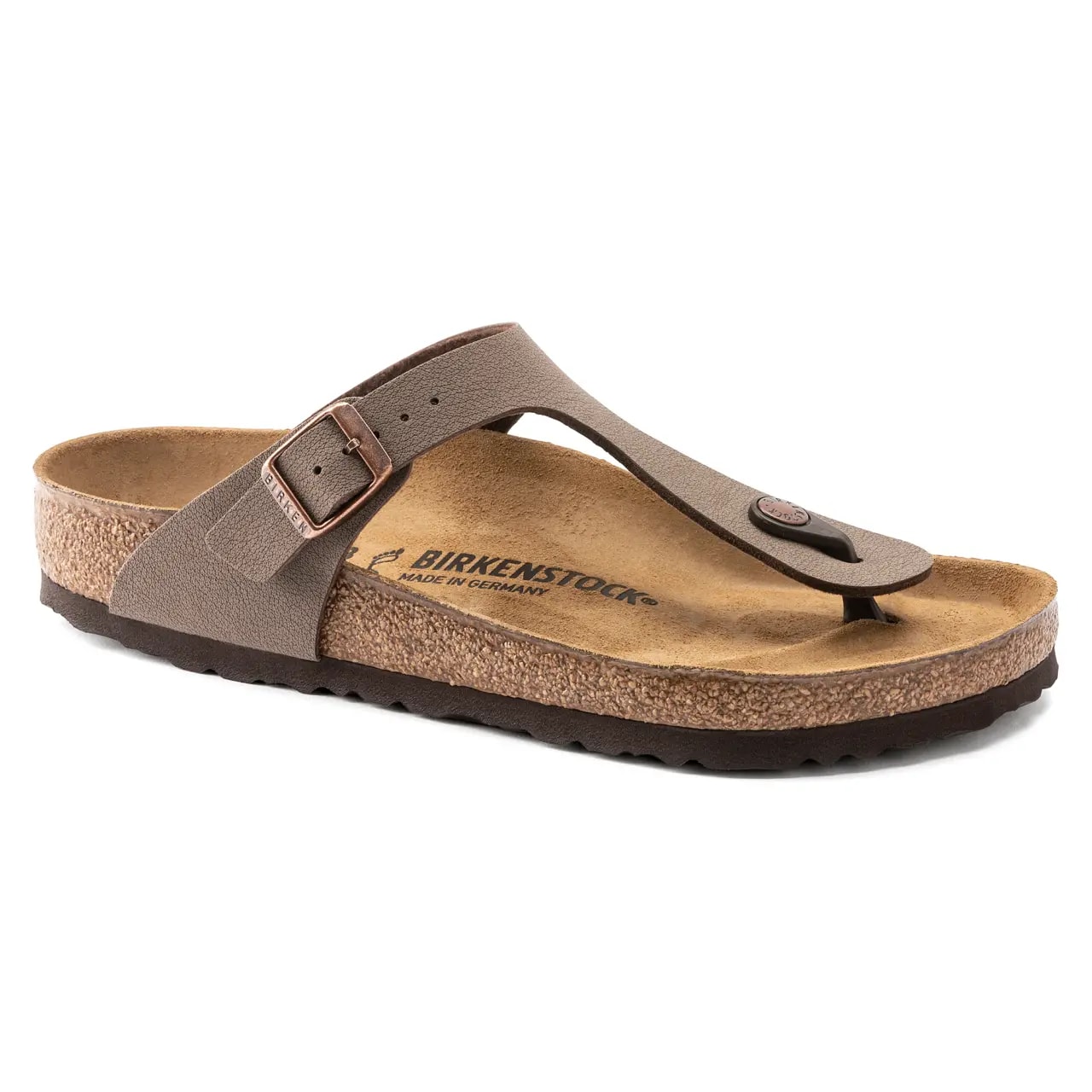 Dép Birkenstock Gizeh Birkibuc 'Mocha' 43751 — ảnh 4