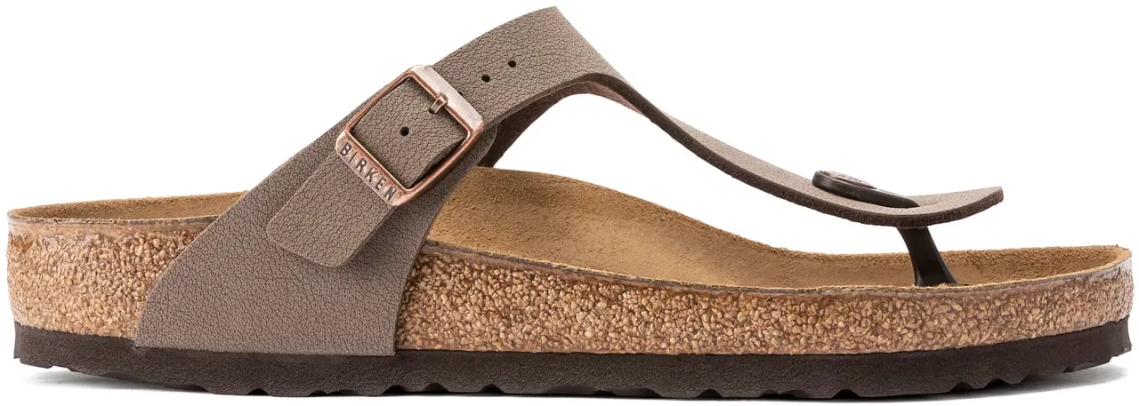 Dép Birkenstock Gizeh Birkibuc 'Mocha' 43751 — kich-thuoc: 38