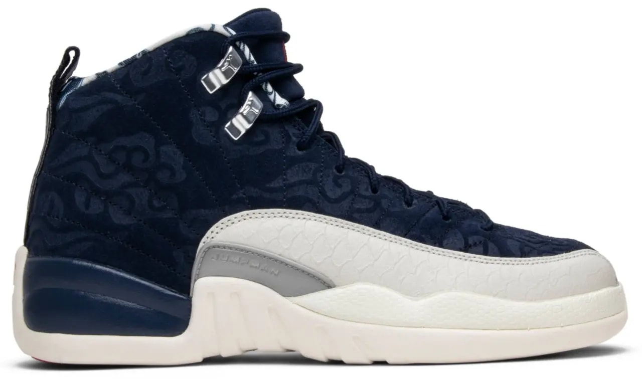 Giày Nike Air Jordan 12 Retro GS 'International Flight' BV8017-445 — kich-thuoc: 37.5